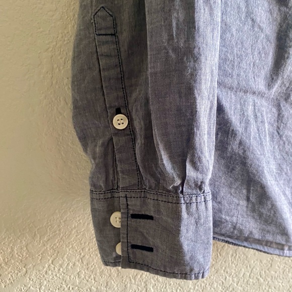 J CREW Womens SZ SMALL Blue Shirt - Picture 6 of 8